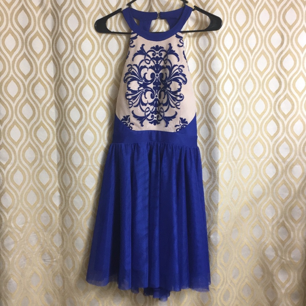 Macy’s Royal Blue Formal Dress SZ9